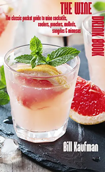 A book of recipes of wine infused cocktails.