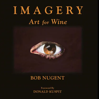 a book about imagery winery and the art for the bottles