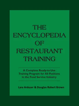The Encyclopedia Of Restaurant Training: A Complete Ready-to-Use Training Program for All Positions in the Food Service Industry: With Companion CD-ROM