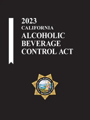 2023 California Alcoholic Beverage Control Act