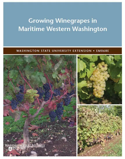 a book about Growing Winegrapes in Maritime Western Washington